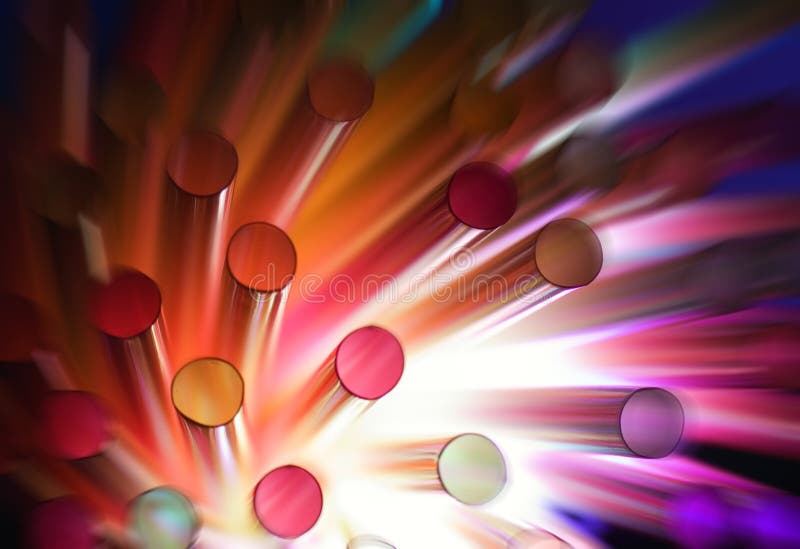 Colorful abstract background (shallow DoF)