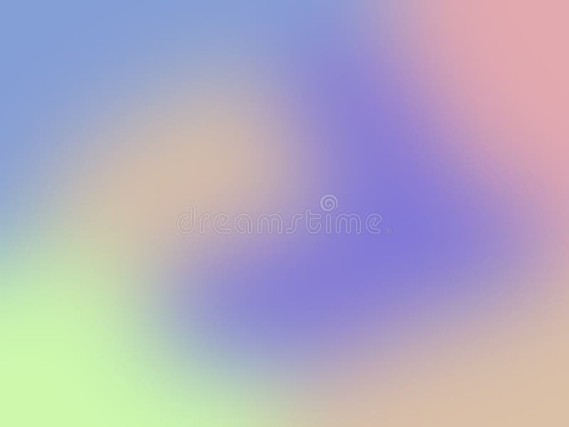 Colorful Abstract Background, Pastel Gradient Stock Illustration