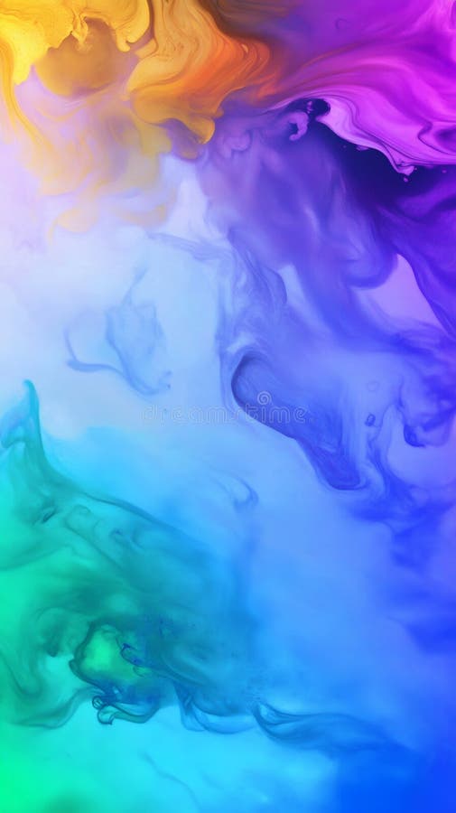Colorful abstract background resembling flowing paint creating a vibrant and dynamic design stock photography