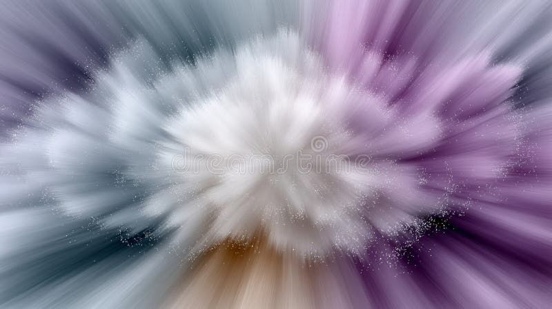 Colorful abstract burst of light and motion in a blurred artwork stock photos