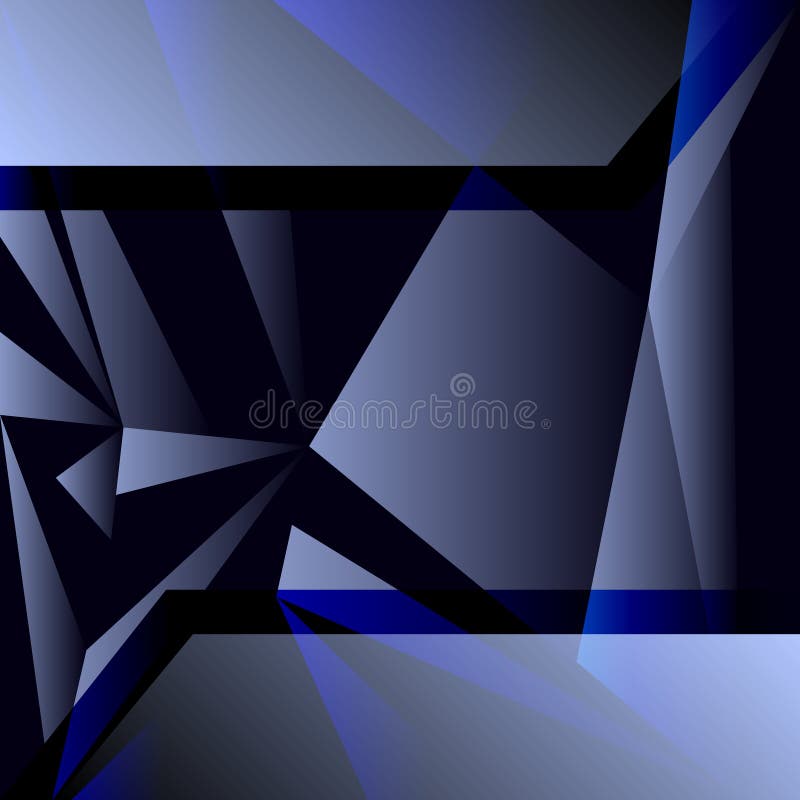 Colorful abstract geometric background with triangular polygons. royalty free illustration