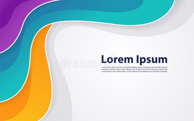 Colorful Abstract Geometric Background Wallpaper. Trend Gradient Stock