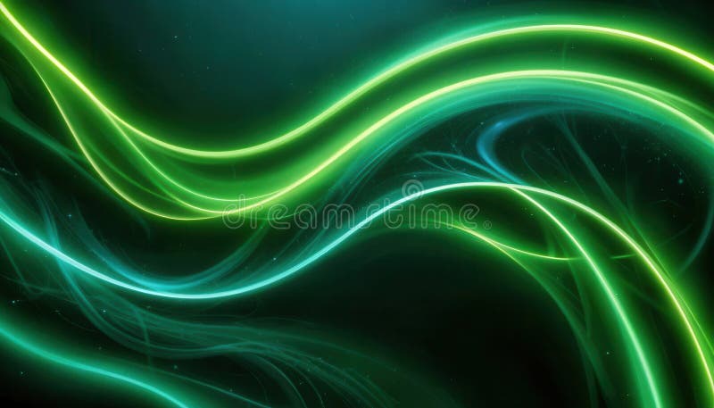 Colorful abstract lines creating a dynamic desktop wallpaper for computer monitors vector illustration