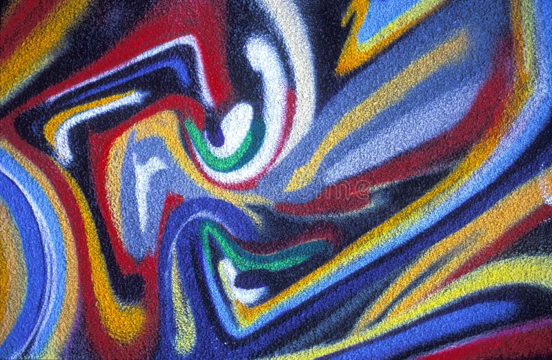 Colorful Abstract Painting stock image Colorful Abstract Painting stock image