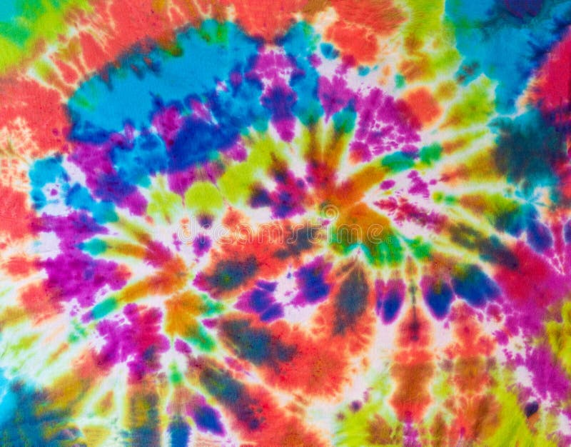 Colorful Abstract Tie Dye Pattern Design in Multiple Colors