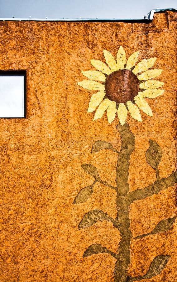 Colorful Adobe Wall stock photo Colorful Adobe Wall stock photo