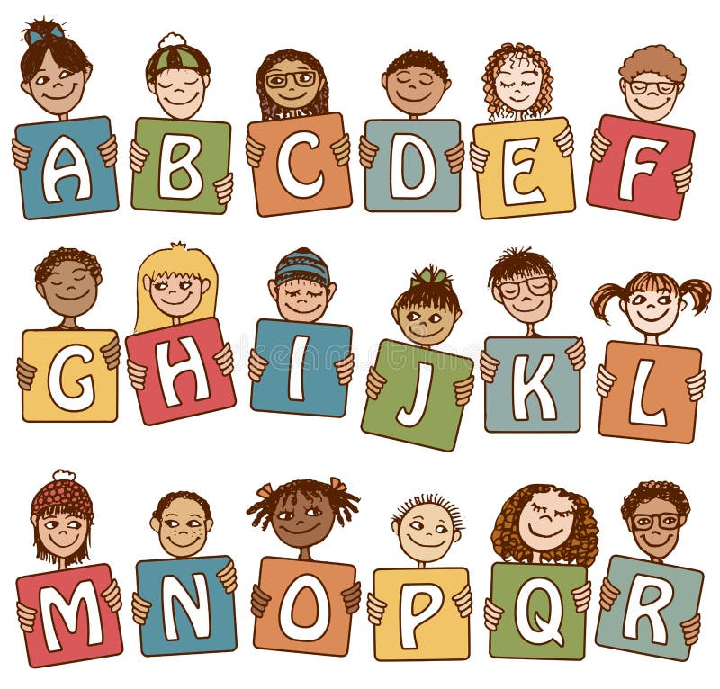 cute alphabet clipart