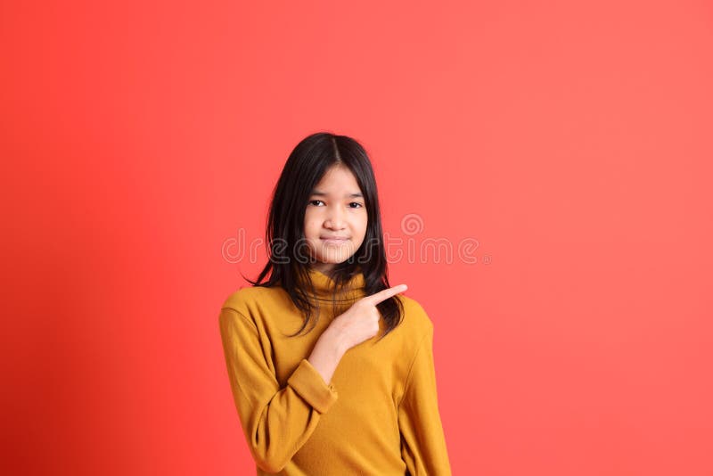 Colorful Asian Kid stock image. Image of showing, filipino - 256460165