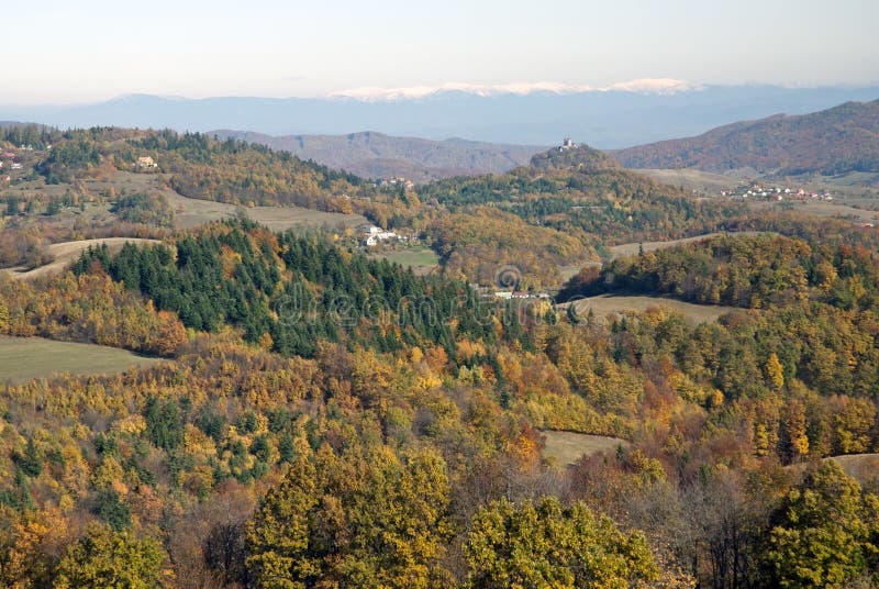 Colorful autumn landscape