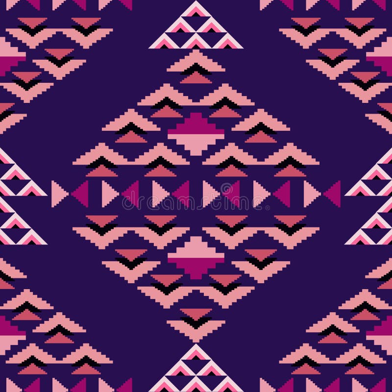 Tribal ethic pattern 34 stock vector. Illustration of maya - 231356300