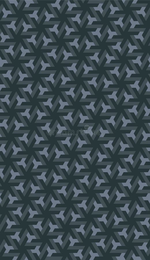 Colorful background of interwoven stripes. Abstract geometric background stock illustration