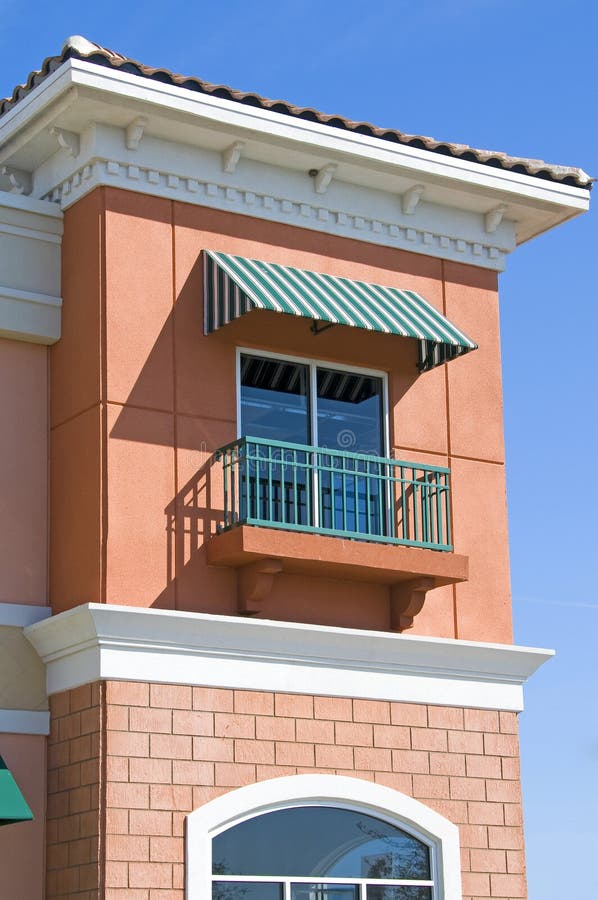 Colorful balcony stock photo. Image of building, luxury - 7774504
