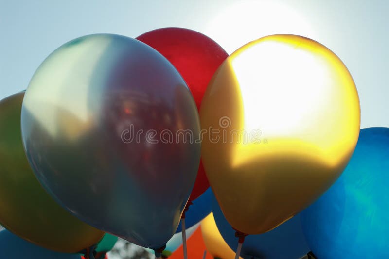 Colorful ballons stock image Colorful ballons stock image