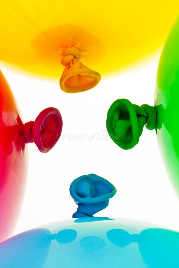 Colorful balloons. stock photo