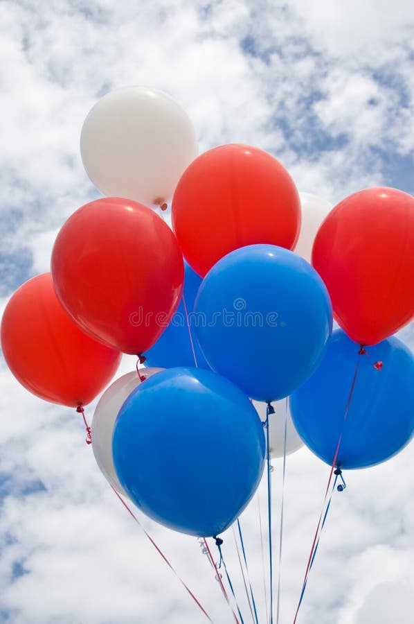 Colorful Balloons stock photography