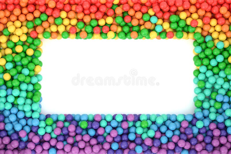 Colorful Balls Background. Abstract Background with Colorful Gradient