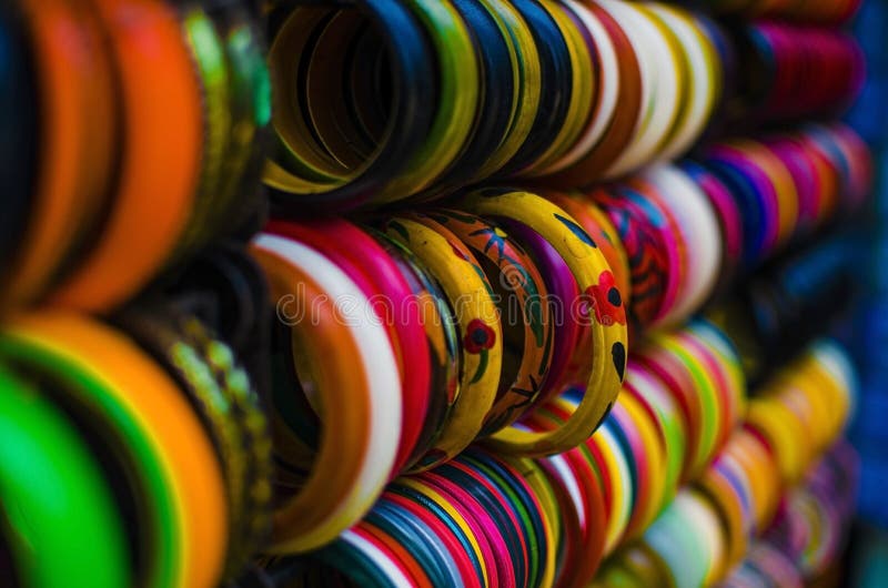 Colorful Bangles stock image. Image of yellow, bangles - 49077299