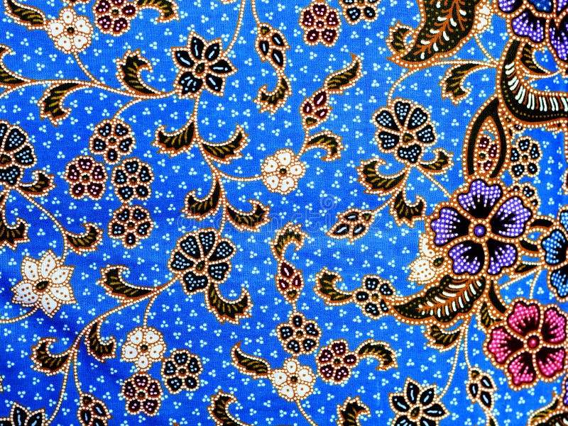 Batik background stock photo. Image of indonesian, flower - 28041774