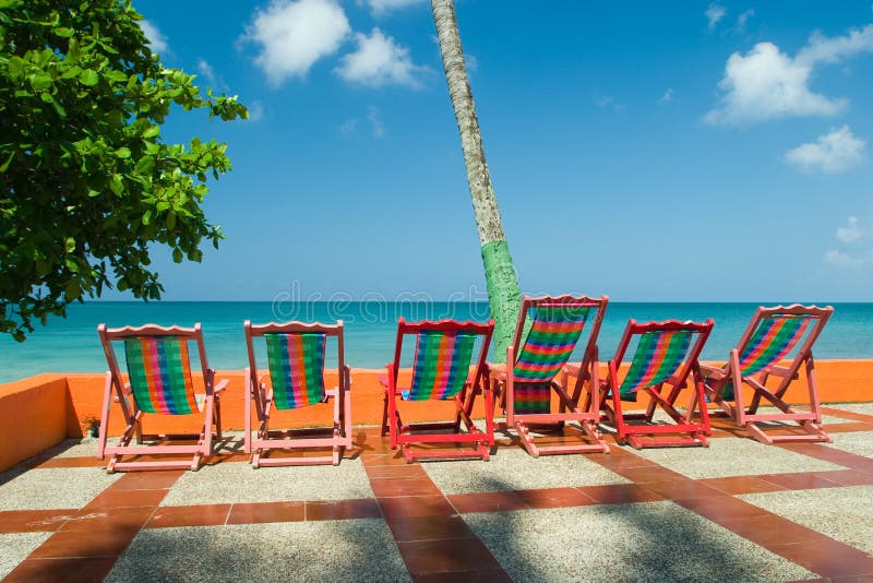 Colorful Beach Chairs