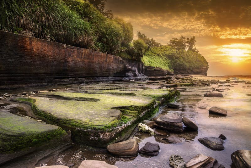 Colorful beach