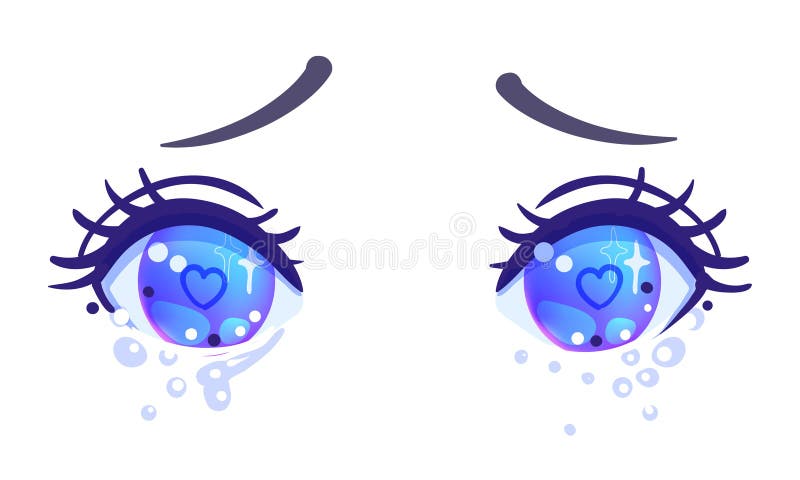 Cute Anime Eyes Png - Transparent Background Anime Eyes Png, Png