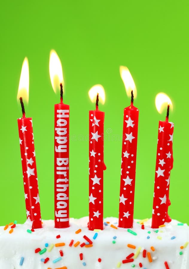 Colorful birthday candles stock image. Image of background 13321081