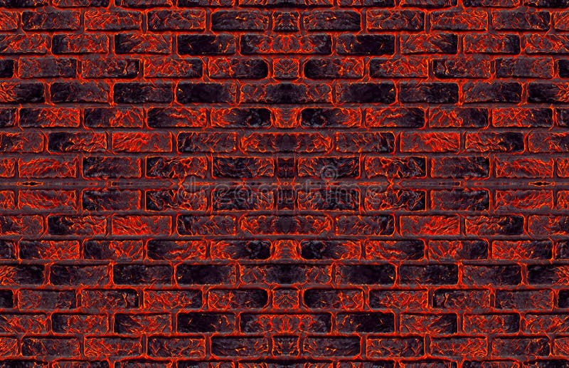 Colorful Block Tile Pattern Imitating Brick Wall Stock Illustration