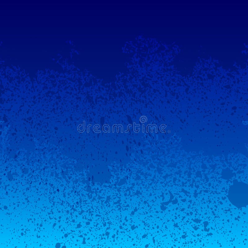 Colorful blue paint splashes background royalty free illustration