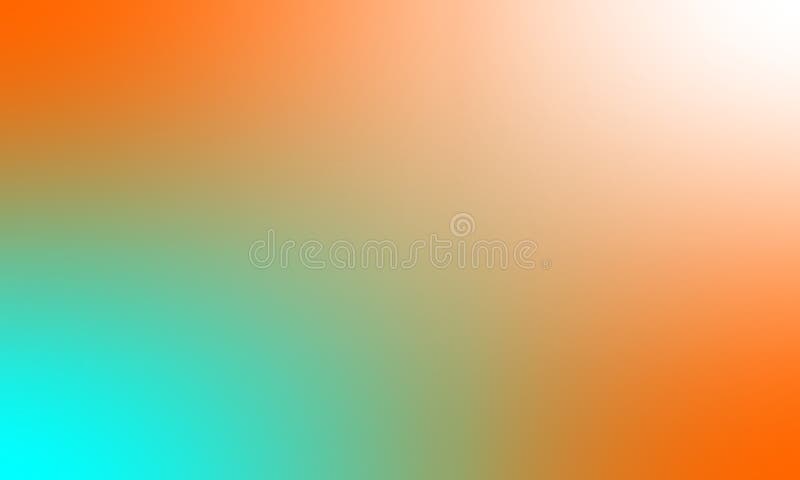 Abstract Blue Orange Shaded blur texture background design colorful blurred shaded background vivid color illustration. royalty free illustration