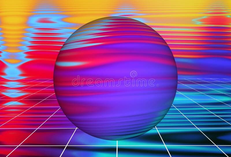 Blurred abstract art background vector illustration
