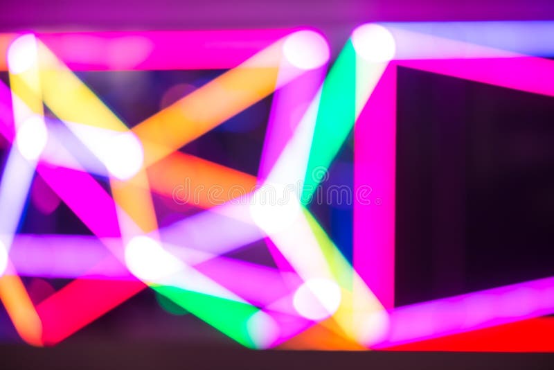 Colorful bokeh abstract light background and wallpaper