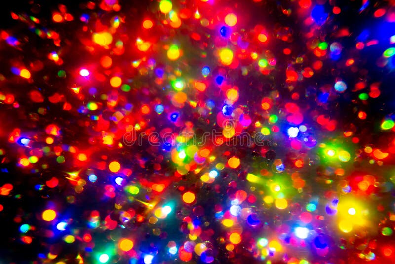 Colorful Bokeh Rainbow Wallpaper. Neon Defocused Black Overlay Stock Photo  - Image of glittery, holographic: 204115042