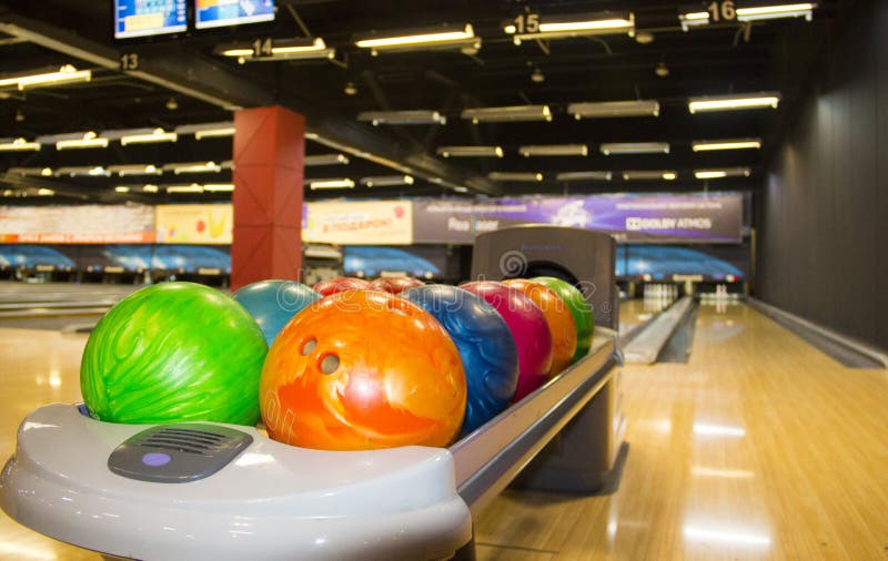 Colorful Bowling Balls. Multi Colored Bowling Balls. the Equipment for