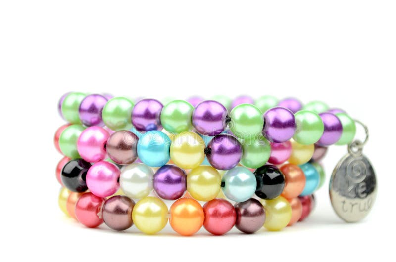 Colorful bracelets stock photo. Image of glamour, jewel 48075196