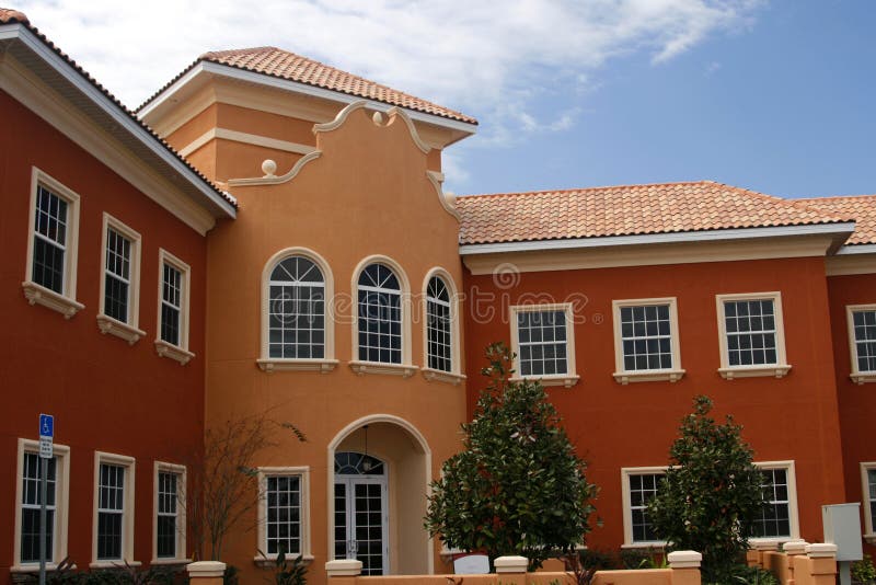 Colorful Building stock photo