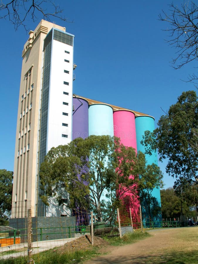 Colorful building royalty free stock photo