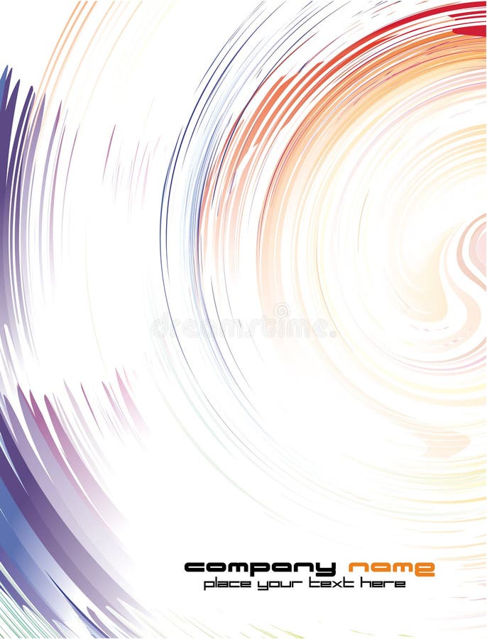 Colorful Business Background royalty free illustration