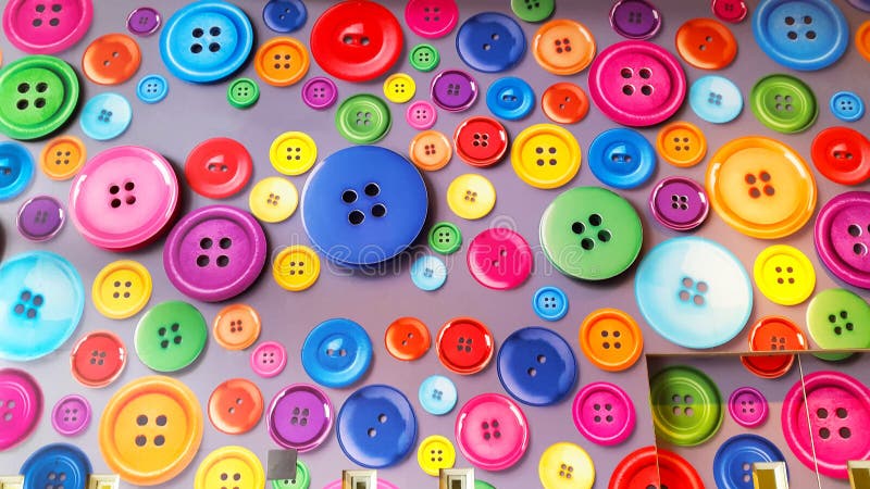 Colorful Buttons Stock Photo - Download Image Now - Art, Art And