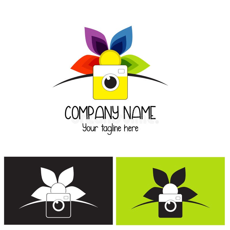 Colorful Camera Logo stock illustration. Illustration of leisure 90053944