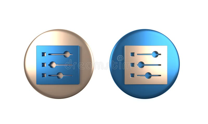 Pictograma Setări mașină colorate, izolată pe fond alb. serviciu mecanic automat. mecanic auto serviciu de reparare. indicator de întreținere. cerc buton 3d ilustrare randare.