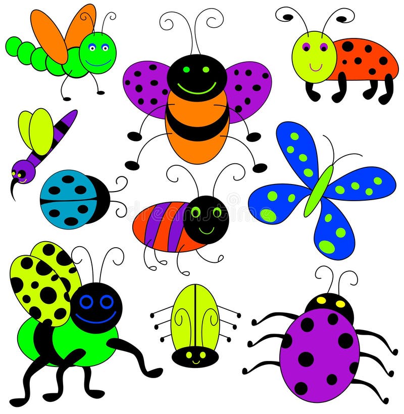 Image result for cartoon image of bugs