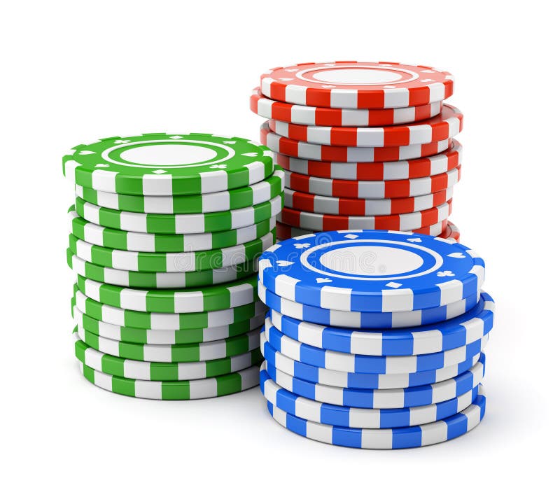 Casino chips stock illustration. Illustration of coaster 26405321