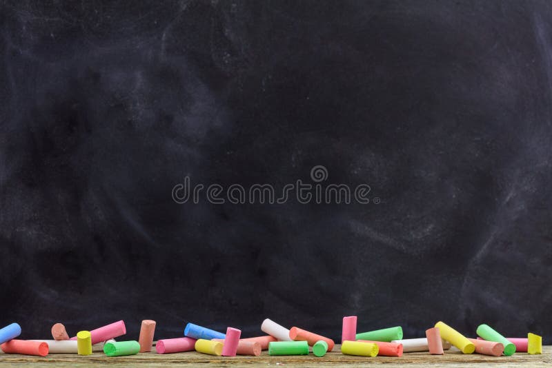 Group of colorful chalks on chalkboard or blackboard , concept for  education, back to school, startup, teaching , etc. #Ad…