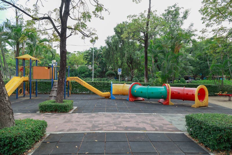 Colorful children playground