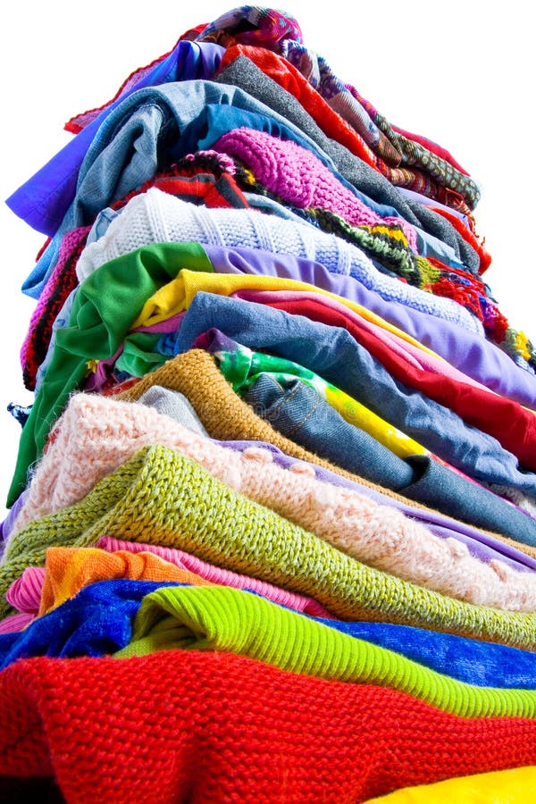Colorful clothes royalty free stock images