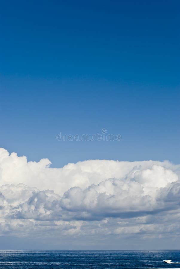 Colorful clouds stock photos