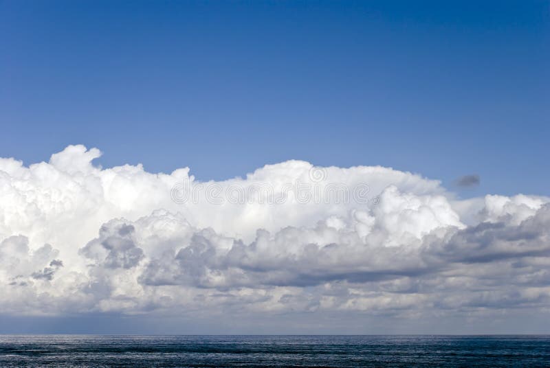 Colorful clouds royalty free stock photography