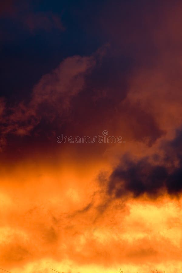 Colorful Clouds stock photo