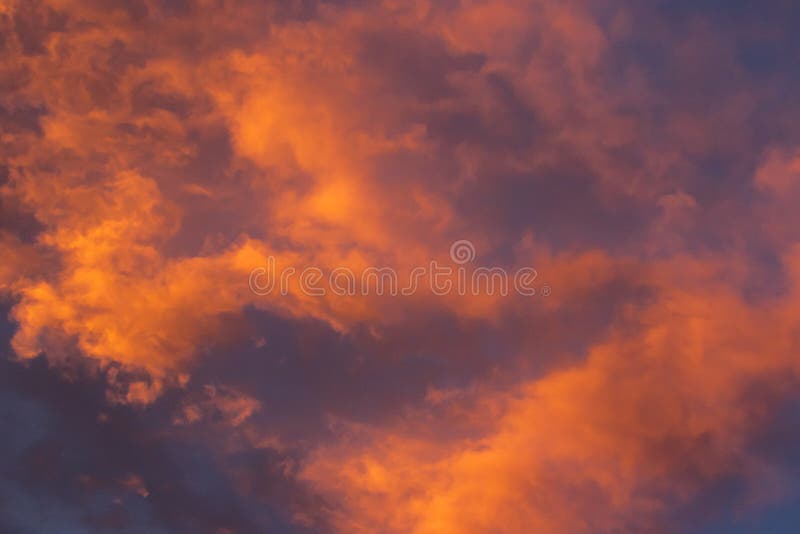Colorful Clouds stock photo