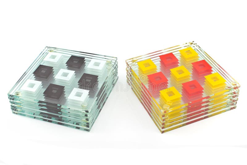Colorful Coasters for Glass Stock Photo Image of table, pile 44028436
